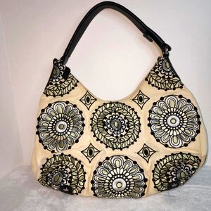 Talbots embroidered‎ shoulder bag